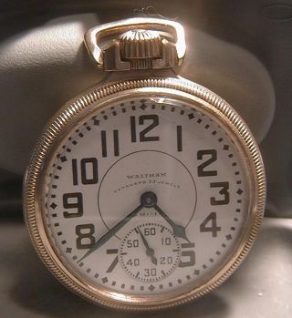 Fine 23j Railroad Pocket Watch - 