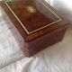 Antik Napoleon Iii 1870 Jewels Box Inlay Boulle Marquetry All Boxes photo 1