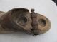 Old Antique Primitive Hand Made Wooden Shoe Tree For Shoes Primitives photo 1