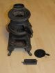 Vintage Gray Iron Casting Co Mt Joy Pa Spark Pot Belly Stove Salesmans Sample Stoves photo 5