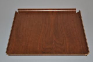 Mid Century Modern Vintage George Nelson Herman Miller Bentwood Serving Tray photo