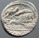 C.  Considius Paetus,  Minerva,  Quadriga,  Silver Denarius,  Roman Republic,  46 B.  C. Roman photo 1