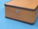 Wheary Vintage 1940 ' S Large Brown Suitcase With Keys Narrow Table 1900-1950 photo 3