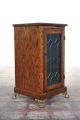 Slot Machine Oak Stand Cabinet W/leaded Glass Door C.  1920 ' S 1900-1950 photo 5