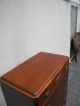 Mahogany Carved Chest Of Drawers By Northern Furniture 5513 1900-1950 photo 7