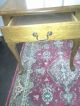 Vintage Table Oak Queen Anne End,  Side With Drawer Usa Unknown photo 3