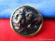 2863 – Ferocious Lion Head Brass Antique Medium Button Buttons photo 2