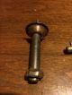 Eastlake Antique Copper Bronze Branford Lock Work Screw In Door Stop Other Antique Hardware photo 1