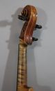 Antique 4/4 Figured Maple Violin,  2 Bows & Case Nr String photo 9
