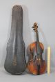 Antique 4/4 Figured Maple Violin,  2 Bows & Case Nr String photo 1