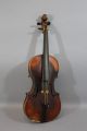 Antique 4/4 Figured Maple Violin,  2 Bows & Case Nr String photo 2