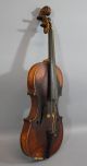 Antique 4/4 Figured Maple Violin,  2 Bows & Case Nr String photo 5