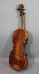 Antique 4/4 Figured Maple Violin,  2 Bows & Case Nr String photo 6