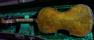 A Rare Old Italian Violin Nicolaus Bergonzi 1829 photo