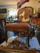 Antique C.  1930s Re - Upholstered Cowhide And Leather Pair Parlor Chairs 1900-1950 photo 2