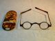 Antique English 1820 Spectacles And Case Optical photo 3