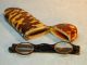 Antique English 1820 Spectacles And Case Optical photo 5