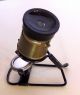 Antique German Pocket Brass Microscope With Insert Microscopes & Lab Equipment photo 2