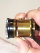 Antique German Pocket Brass Microscope With Insert Microscopes & Lab Equipment photo 5