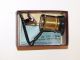 Antique German Pocket Brass Microscope With Insert Microscopes & Lab Equipment photo 6