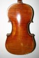 Old Antique 4/4 German Violin Label Stradivarius Exl Cond.  And Sound String photo 1
