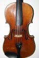 Old Antique 4/4 German Violin Label Stradivarius Exl Cond.  And Sound String photo 3