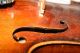 Old Antique 4/4 German Violin Label Stradivarius Exl Cond.  And Sound String photo 5