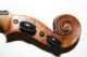 Old Antique 4/4 German Violin Label Stradivarius Exl Cond.  And Sound String photo 7