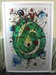 Lrg Authentic Sam Francis Splatter - Stain Serigraph Screen Print Mid-Century Modernism photo 1
