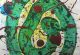 Lrg Authentic Sam Francis Splatter - Stain Serigraph Screen Print Mid-Century Modernism photo 4