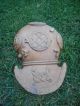 Antique Hand Carved 19th C.  Style Diving Helmet.  Possibly A Nautical Trade Sign Diving Helmets photo 8