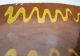 ' 75 Lester Breininger Pottery Folk Art Slip Decorated Redware Plate Signed 1 Yqz Primitives photo 2