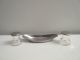 Wmf Wilhelm Wagenfeld Max & Moritz Mid Century Salt & Pepper Shakers W/tray Xlnt Mid-Century Modernism photo 3