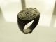 Post - Medieval Bronze Seal - Ring (1115). Other Antiquities photo 2