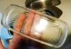 Mid - Century Modern Covered Butter Dish/stainless Steel/teak Handle - Glass Liner Mid-Century Modernism photo 1
