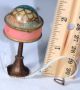 Antique Figural Enamel & Metal Lamp Tape Measure Sewing Novelty Tools, Scissors & Measures photo 1