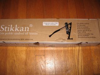 Stikkan® Cast Iron Wall - Mounted Kindling Wood Splitter Nib photo