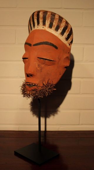 Congo Old African Mask Ancien Masque D ' Afrique Pende Africa Afrika Kongo Maske photo