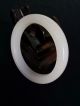 China ' S Rare Natural Fine White Hetian Jade Hand - Carved Bracelet 62 Mm Necklaces & Pendants photo 2