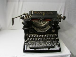 Vintage Woodstock Standard Typewriter Model 5n Patent Nov.  13.  1923 photo