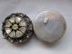 Antique Vintage Hallmarked Silver & Mother Of Pearl Arabic Pill Trinket Box Islamic photo 4