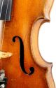 Exceptional Antique American Massachusetts Violin,  Exc.  - String photo 6