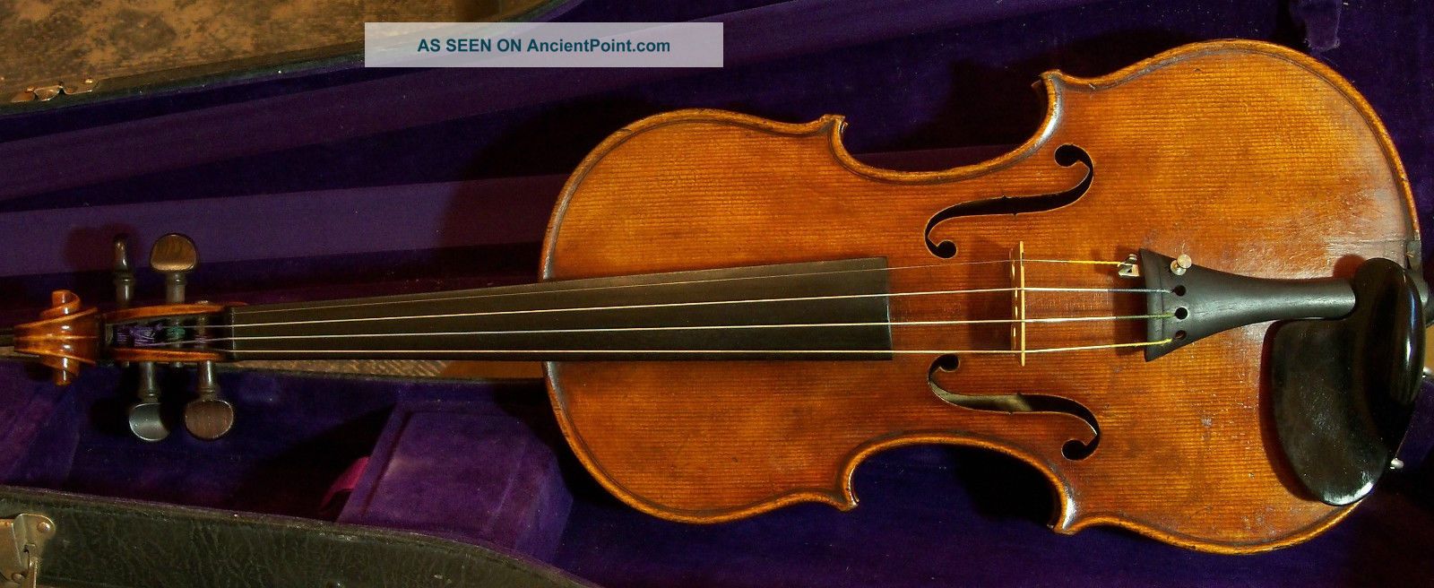 Old Violin Giuseppe Fiorini 1897 String photo