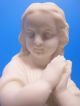 Antique Chalkware Child Angel Puti Praying With Bible Figurine Sculpture 2 Yqz Figurines photo 6