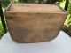 Antique Primitive Old Hand Carved Wooden Cupbox Cabinet With Mirror Primitives photo 8
