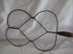 Vintage Red - Handled Wire Rug Beater Other Antique Home & Hearth photo 2