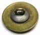 Antique Brass Button Little Girl W/ Cat On A Fence Design Buttons photo 1