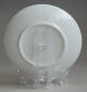 Chinese White Porcelain Whiteware Round Inside Painting Belle Chun Compote Plate Compotes photo 2
