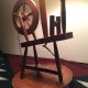 Old Spinning Wheel Table Lamp Vg Cond.  Everything Great Lamps photo 1