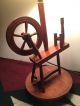 Old Spinning Wheel Table Lamp Vg Cond.  Everything Great Lamps photo 2